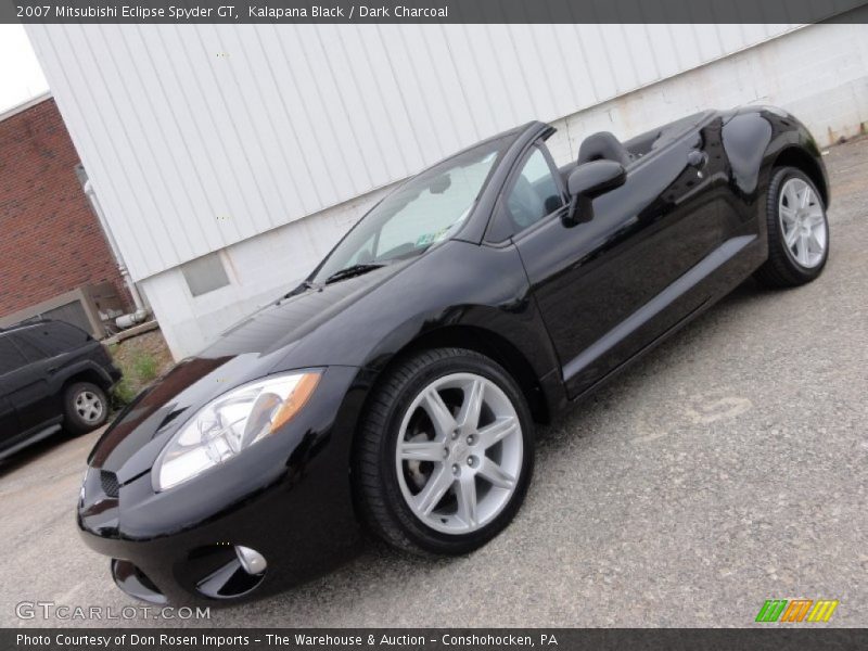 Kalapana Black / Dark Charcoal 2007 Mitsubishi Eclipse Spyder GT
