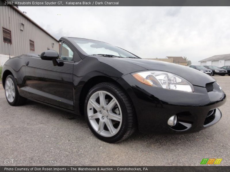Kalapana Black / Dark Charcoal 2007 Mitsubishi Eclipse Spyder GT
