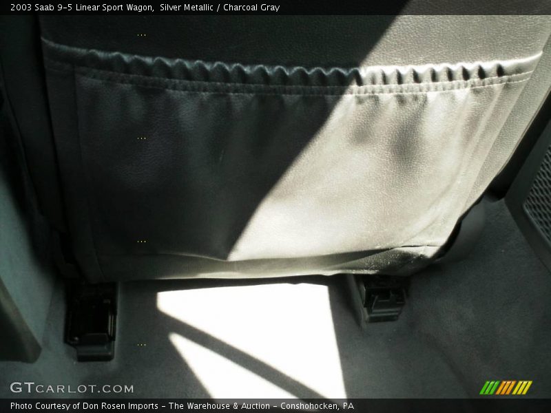 Silver Metallic / Charcoal Gray 2003 Saab 9-5 Linear Sport Wagon