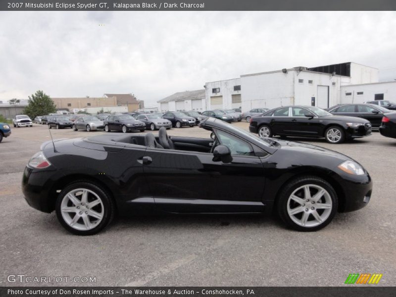 Kalapana Black / Dark Charcoal 2007 Mitsubishi Eclipse Spyder GT