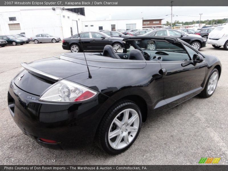 Kalapana Black / Dark Charcoal 2007 Mitsubishi Eclipse Spyder GT