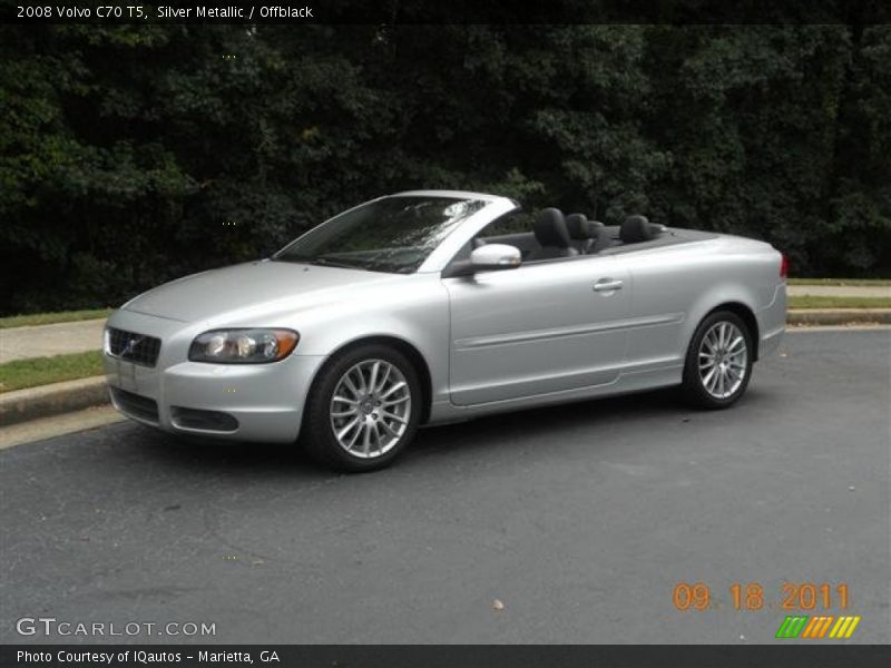 Silver Metallic / Offblack 2008 Volvo C70 T5