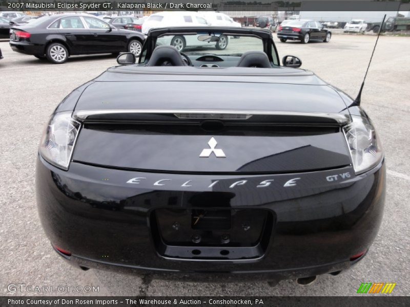 Kalapana Black / Dark Charcoal 2007 Mitsubishi Eclipse Spyder GT