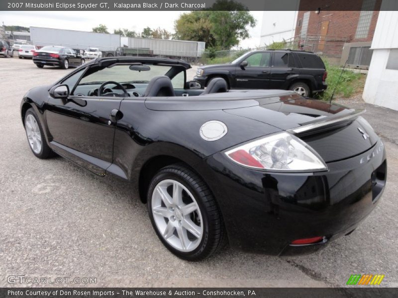 Kalapana Black / Dark Charcoal 2007 Mitsubishi Eclipse Spyder GT