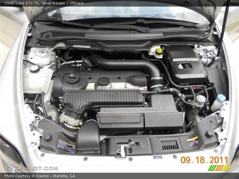 Silver Metallic / Offblack 2008 Volvo C70 T5