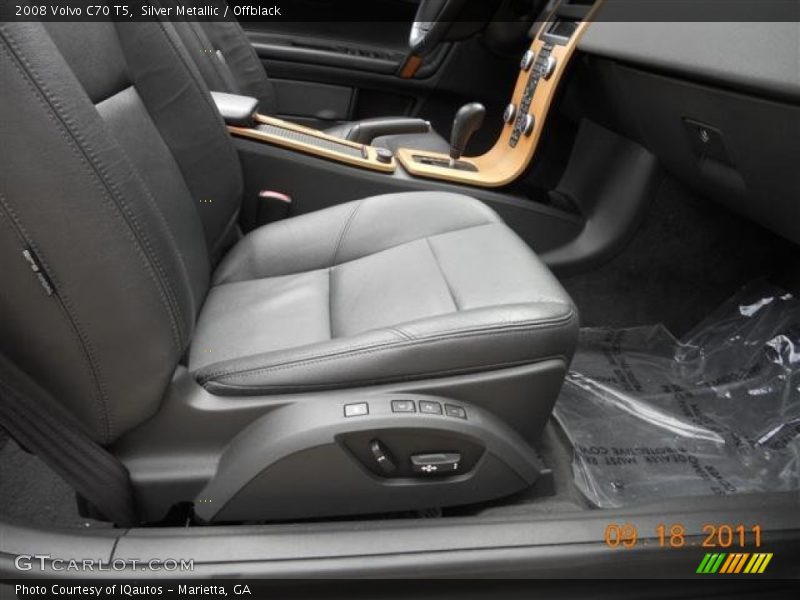 Silver Metallic / Offblack 2008 Volvo C70 T5