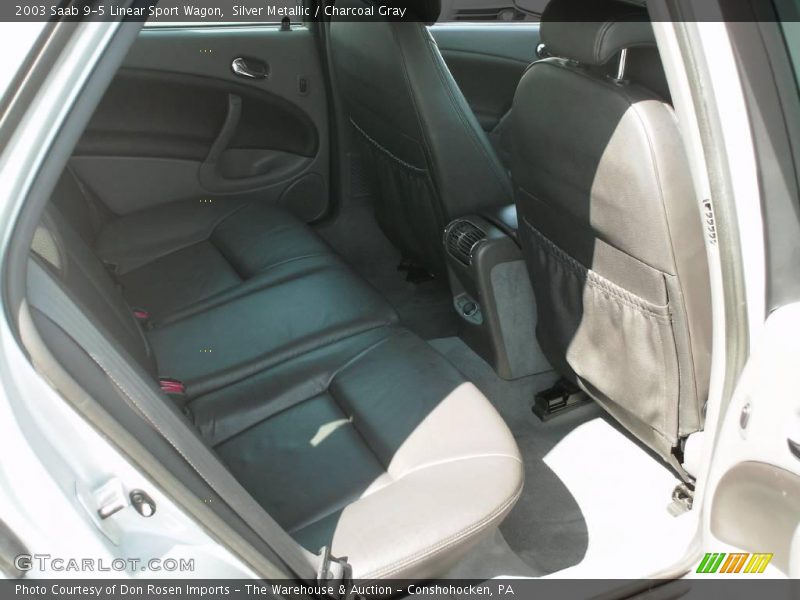 Silver Metallic / Charcoal Gray 2003 Saab 9-5 Linear Sport Wagon