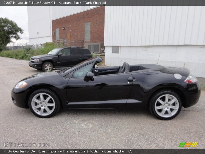 Kalapana Black / Dark Charcoal 2007 Mitsubishi Eclipse Spyder GT