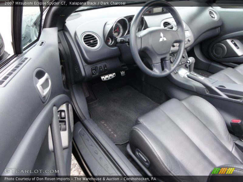 Kalapana Black / Dark Charcoal 2007 Mitsubishi Eclipse Spyder GT