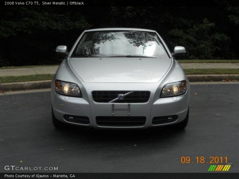Silver Metallic / Offblack 2008 Volvo C70 T5