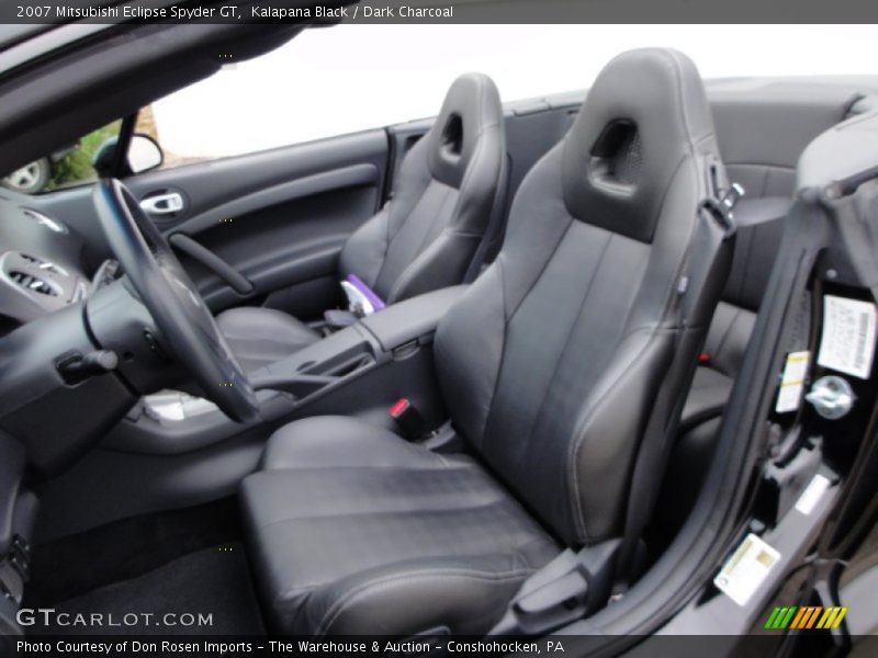 Kalapana Black / Dark Charcoal 2007 Mitsubishi Eclipse Spyder GT