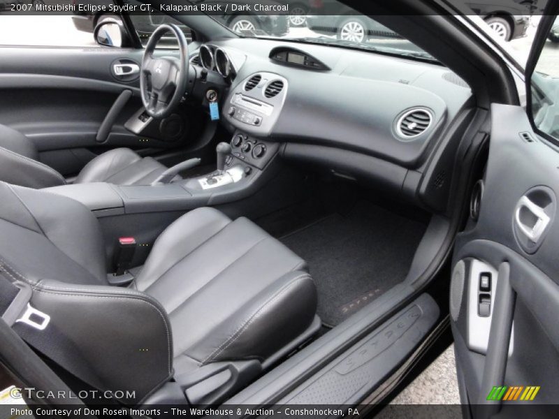 Kalapana Black / Dark Charcoal 2007 Mitsubishi Eclipse Spyder GT