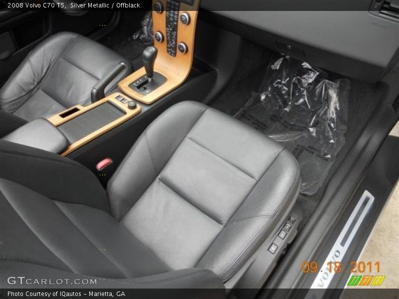 Silver Metallic / Offblack 2008 Volvo C70 T5