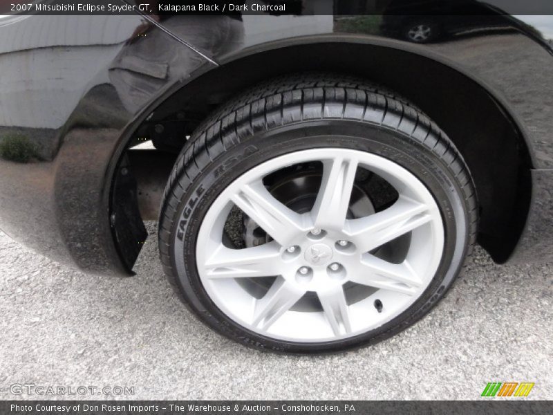Kalapana Black / Dark Charcoal 2007 Mitsubishi Eclipse Spyder GT
