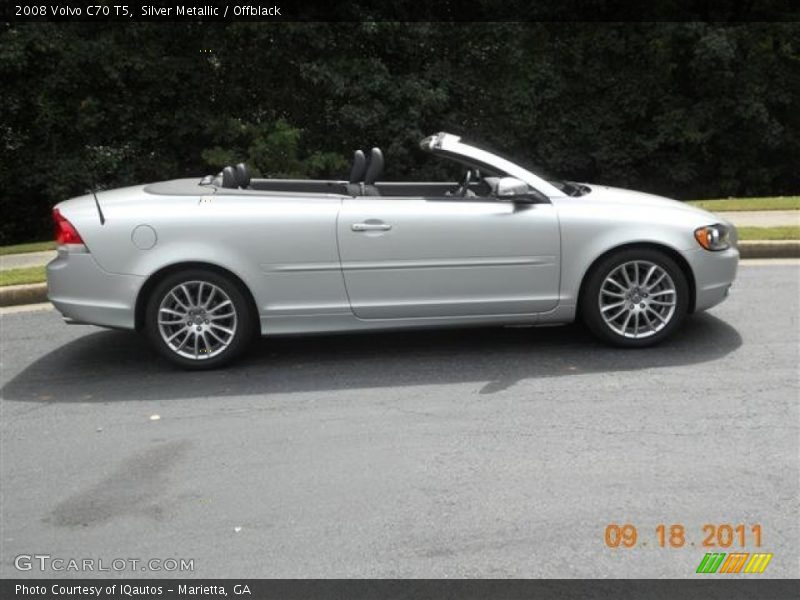 Silver Metallic / Offblack 2008 Volvo C70 T5