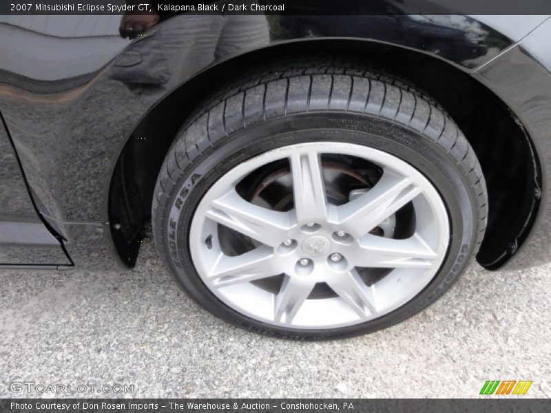 Kalapana Black / Dark Charcoal 2007 Mitsubishi Eclipse Spyder GT