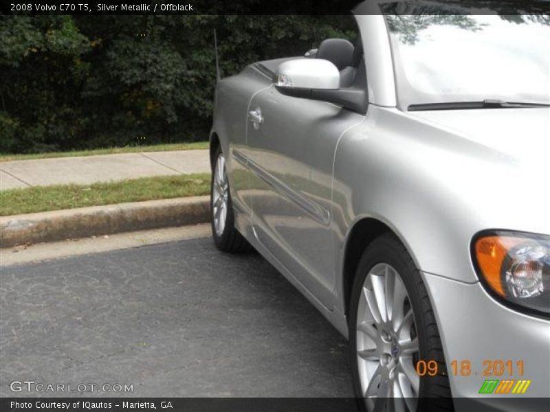 Silver Metallic / Offblack 2008 Volvo C70 T5