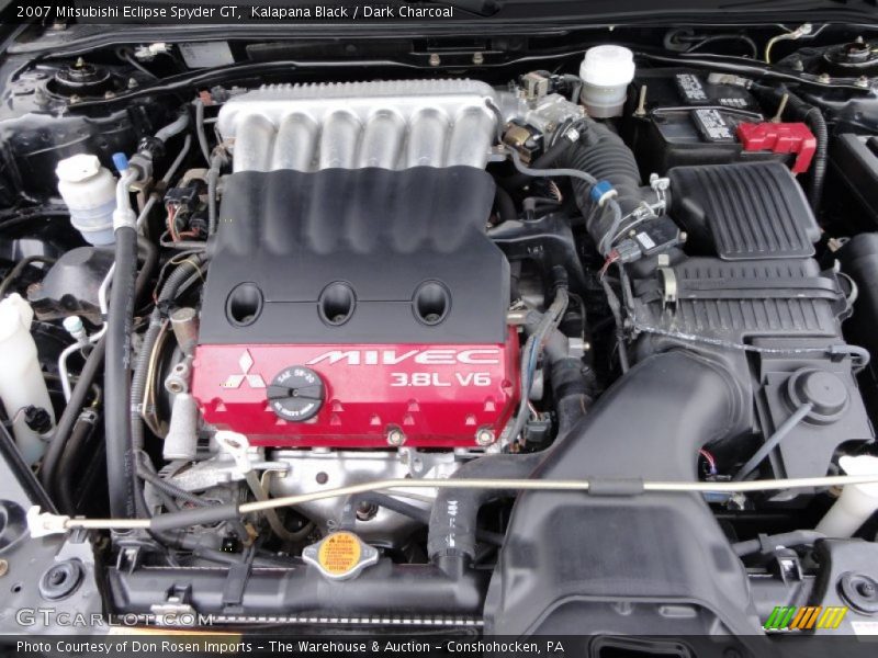 Kalapana Black / Dark Charcoal 2007 Mitsubishi Eclipse Spyder GT