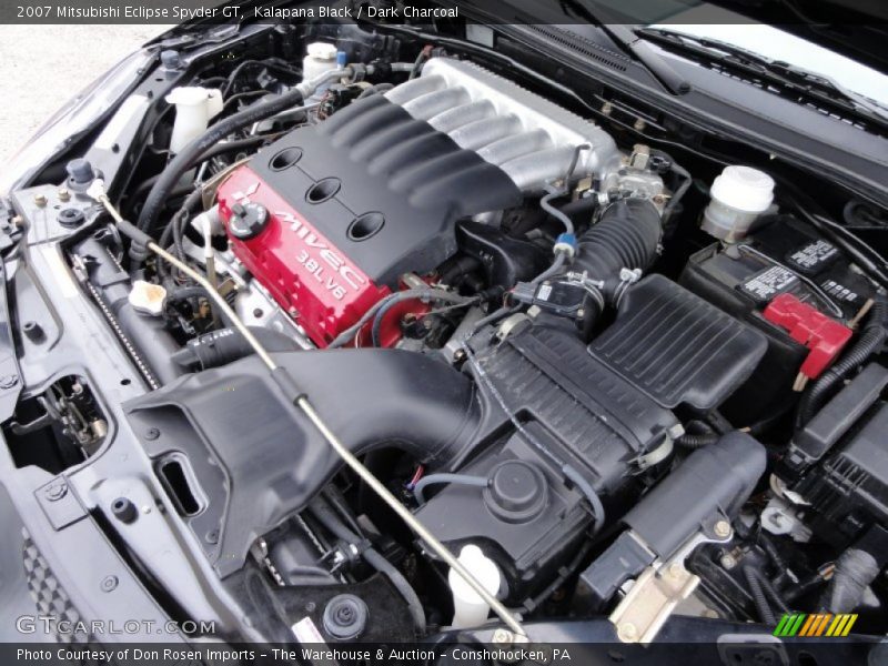 Kalapana Black / Dark Charcoal 2007 Mitsubishi Eclipse Spyder GT