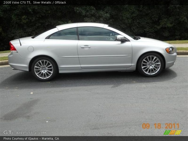 Silver Metallic / Offblack 2008 Volvo C70 T5
