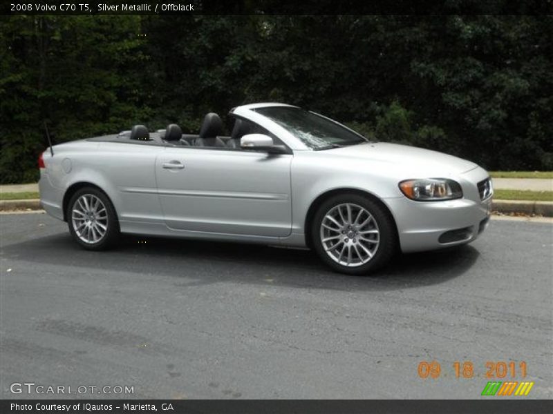 Silver Metallic / Offblack 2008 Volvo C70 T5