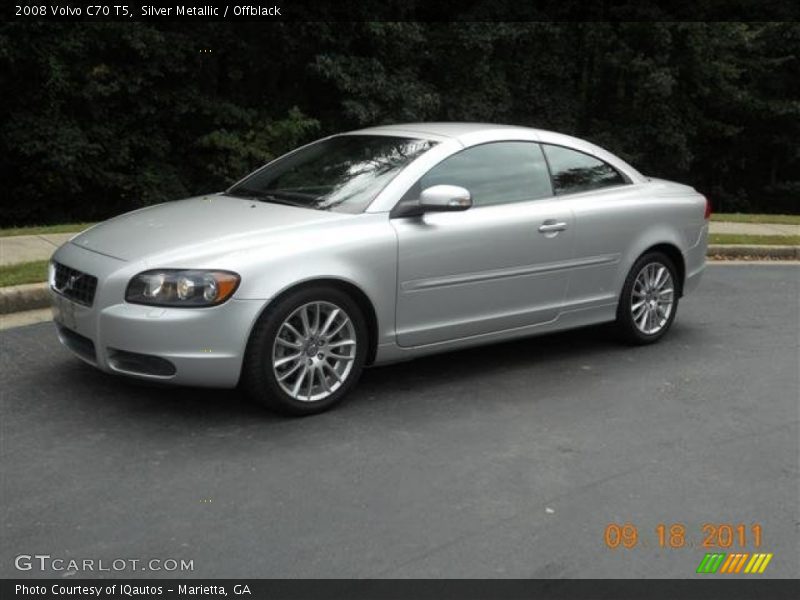Silver Metallic / Offblack 2008 Volvo C70 T5