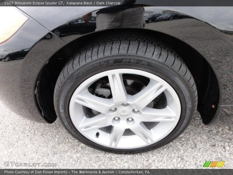 Kalapana Black / Dark Charcoal 2007 Mitsubishi Eclipse Spyder GT