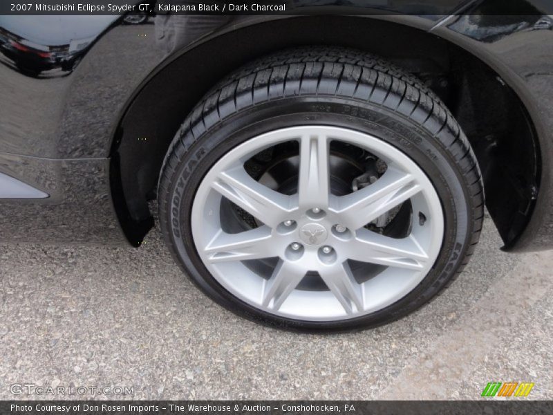 Kalapana Black / Dark Charcoal 2007 Mitsubishi Eclipse Spyder GT