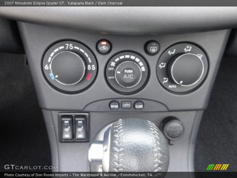 Kalapana Black / Dark Charcoal 2007 Mitsubishi Eclipse Spyder GT