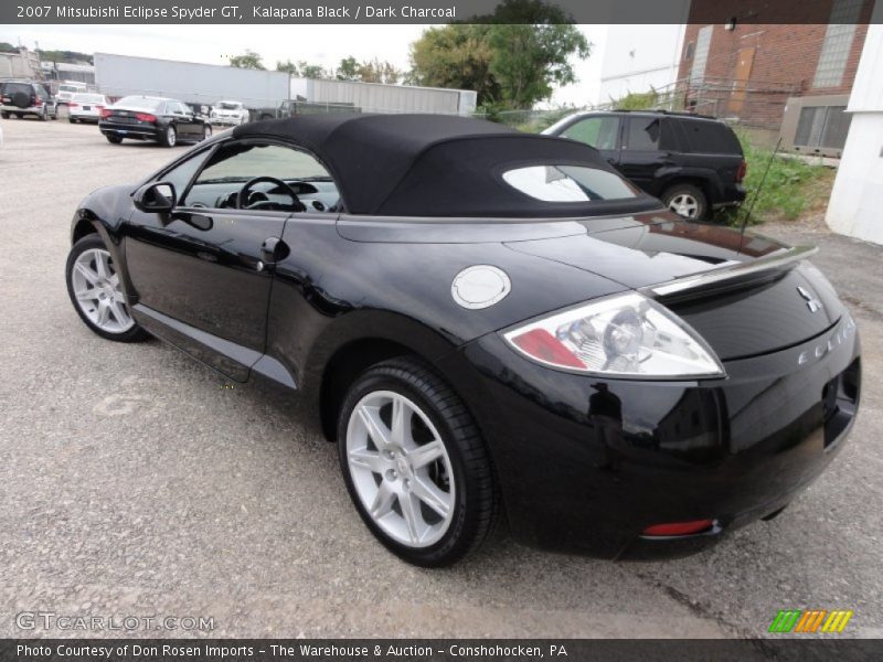 Kalapana Black / Dark Charcoal 2007 Mitsubishi Eclipse Spyder GT