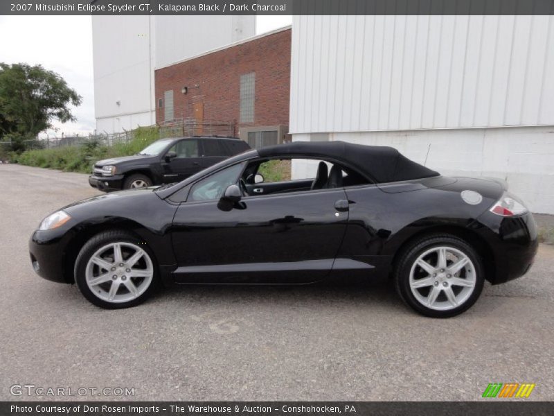 Kalapana Black / Dark Charcoal 2007 Mitsubishi Eclipse Spyder GT