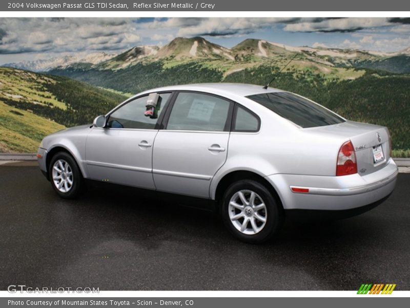Reflex Silver Metallic / Grey 2004 Volkswagen Passat GLS TDI Sedan