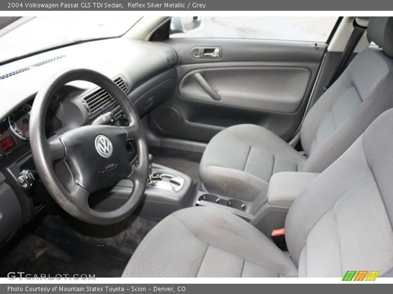  2004 Passat GLS TDI Sedan Grey Interior