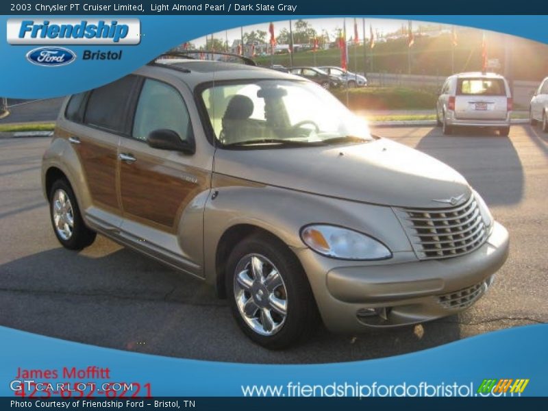 Light Almond Pearl / Dark Slate Gray 2003 Chrysler PT Cruiser Limited