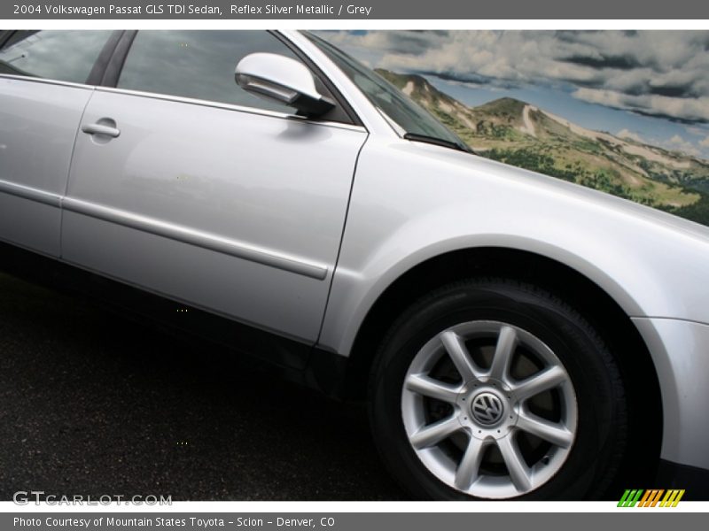 Reflex Silver Metallic / Grey 2004 Volkswagen Passat GLS TDI Sedan