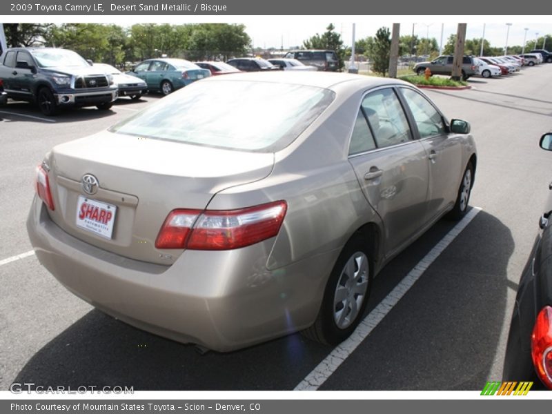 Desert Sand Metallic / Bisque 2009 Toyota Camry LE