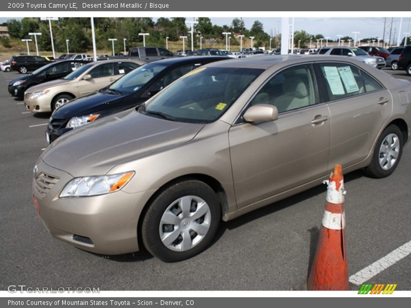 Desert Sand Metallic / Bisque 2009 Toyota Camry LE
