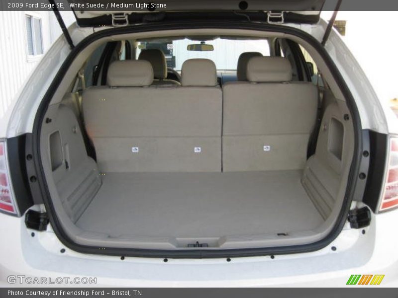White Suede / Medium Light Stone 2009 Ford Edge SE