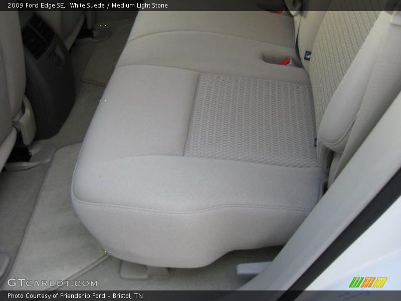 White Suede / Medium Light Stone 2009 Ford Edge SE