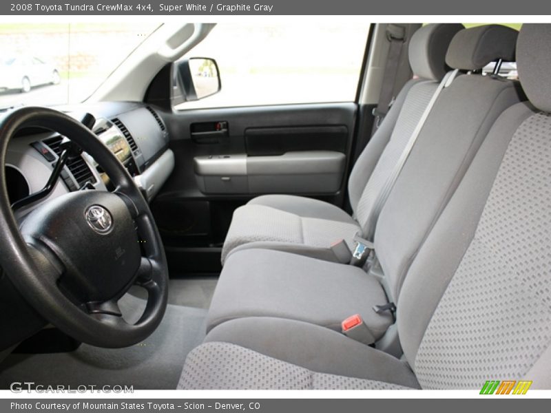 Super White / Graphite Gray 2008 Toyota Tundra CrewMax 4x4