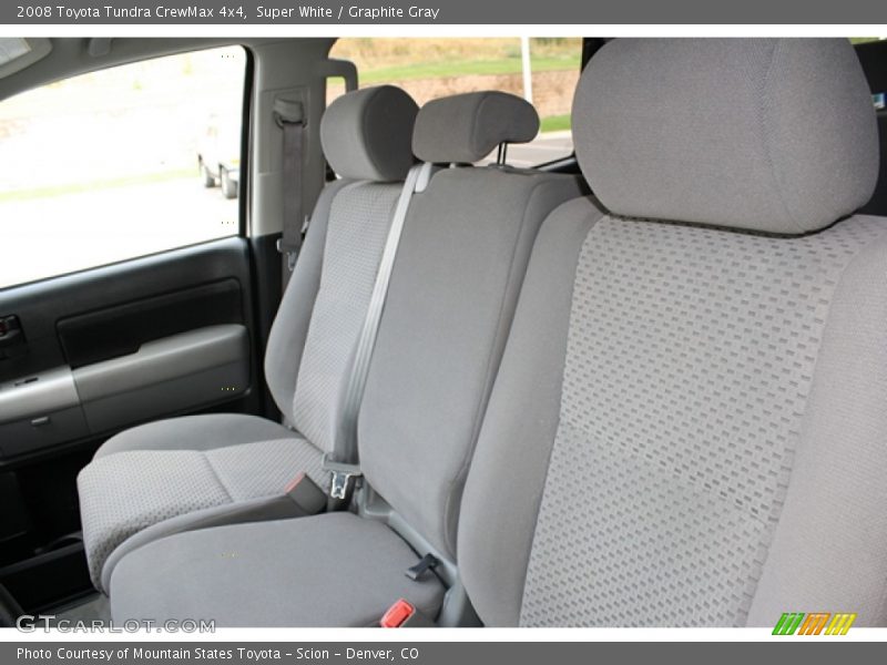 Super White / Graphite Gray 2008 Toyota Tundra CrewMax 4x4