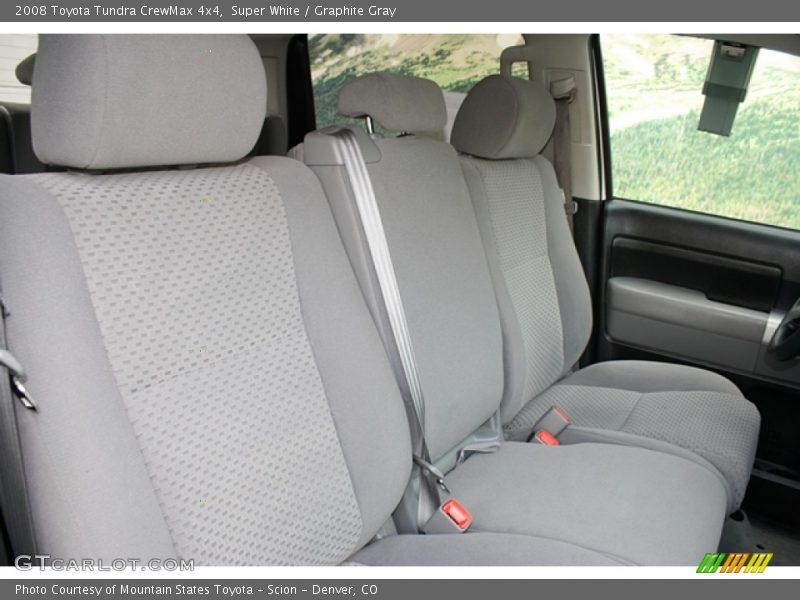 Super White / Graphite Gray 2008 Toyota Tundra CrewMax 4x4