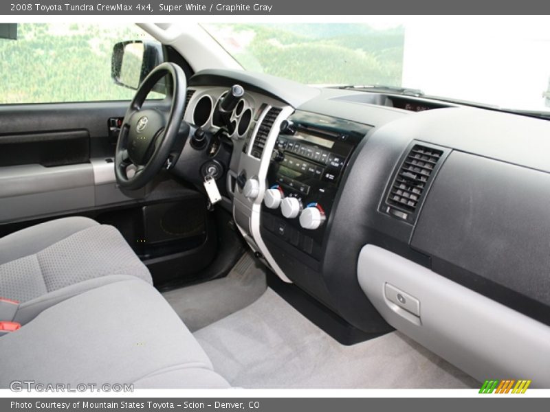Super White / Graphite Gray 2008 Toyota Tundra CrewMax 4x4