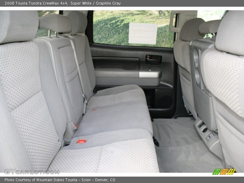 Super White / Graphite Gray 2008 Toyota Tundra CrewMax 4x4