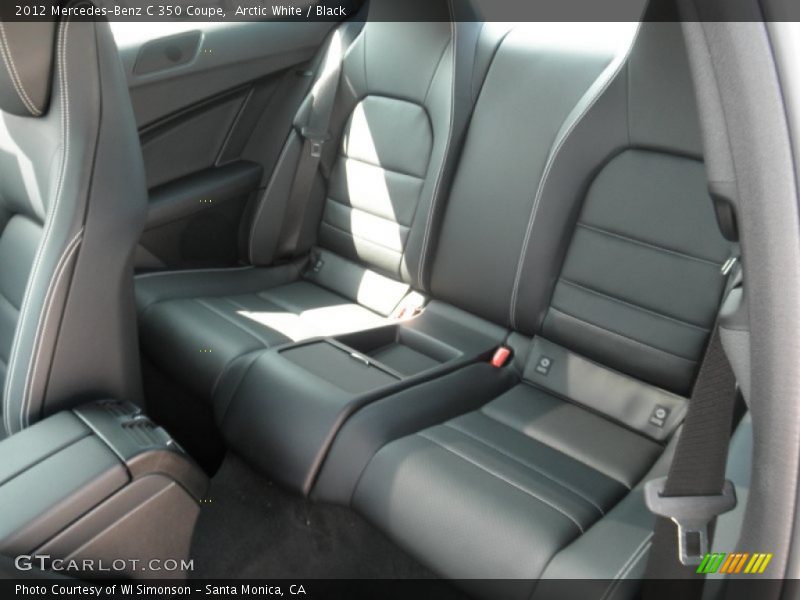  2012 C 350 Coupe Black Interior