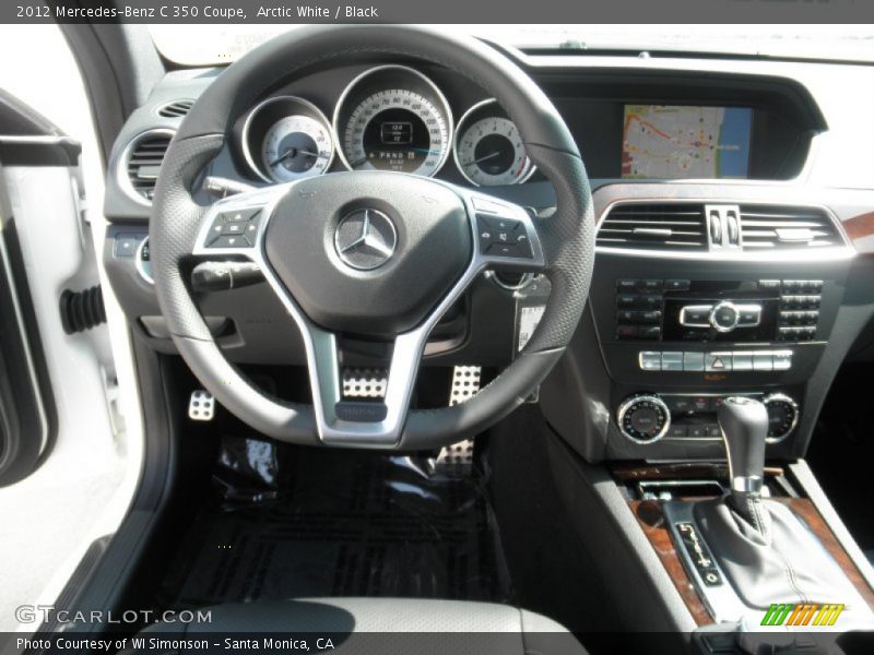 Dashboard of 2012 C 350 Coupe