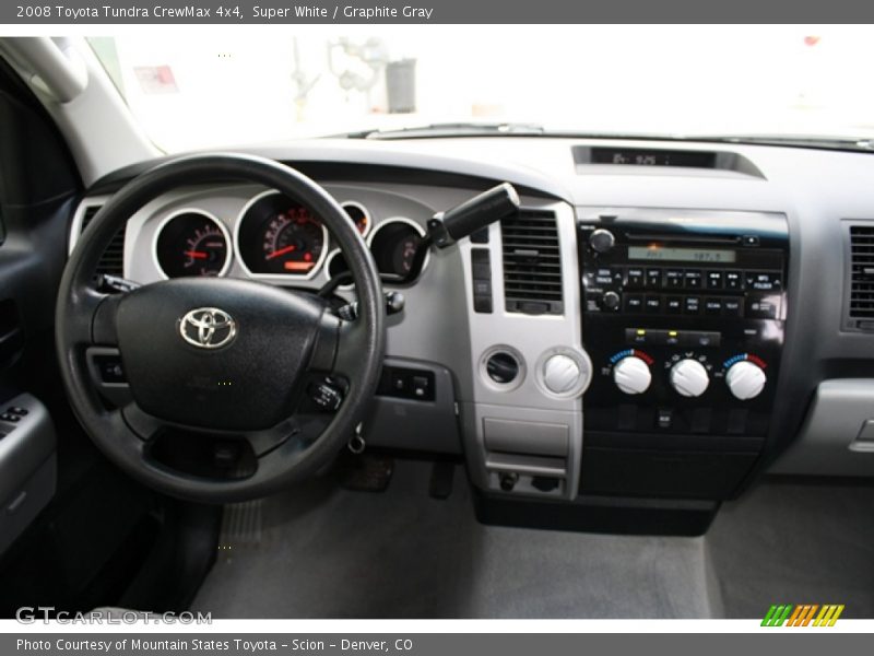 Super White / Graphite Gray 2008 Toyota Tundra CrewMax 4x4