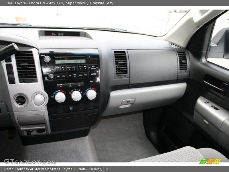 Super White / Graphite Gray 2008 Toyota Tundra CrewMax 4x4