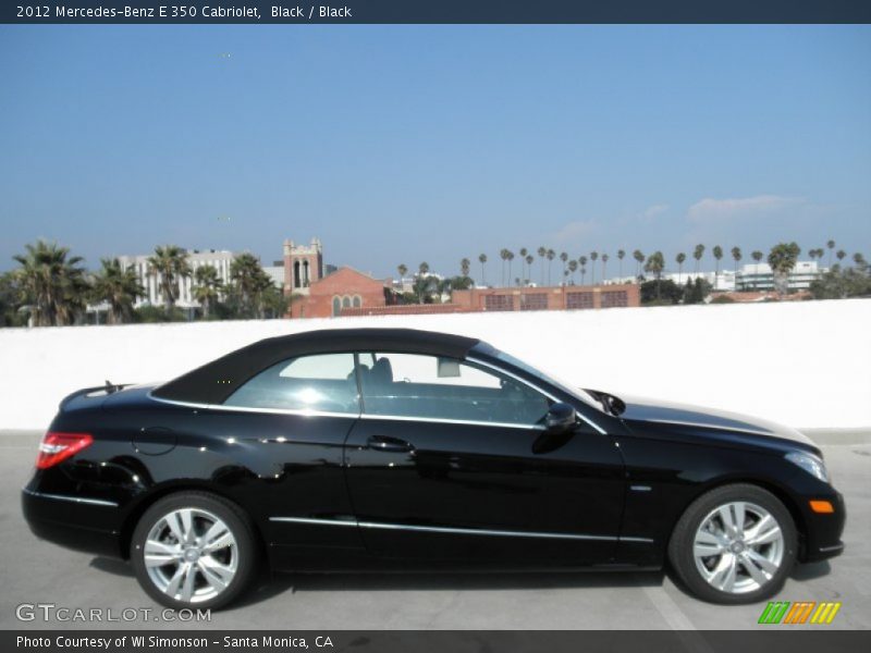  2012 E 350 Cabriolet Black