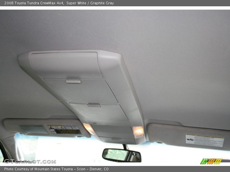 Super White / Graphite Gray 2008 Toyota Tundra CrewMax 4x4